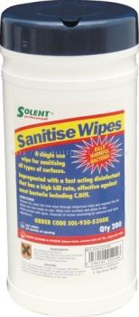 Hand Wipes And Cloths, Sanitise Wipes SOL9305200K