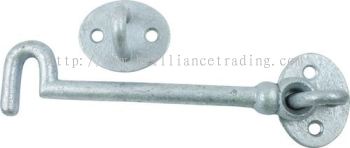 Traditional Cast Cabin Hooks 101mm Galvanised MTL9497900K