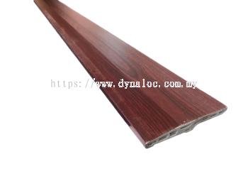 100mm PVC Skirting - Dark Cherry ( PSK100-1010 )