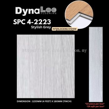 SPC Flooring SPC Flooring 4mm - Stylish Grey ( SPC4-2223 )
