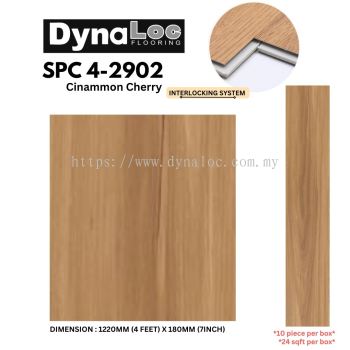 SPC Flooring SPC Vinyl Click 4mm - Cinammon cherry ( SPC4-2902 )
