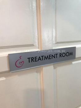 Retail Store Door Signage - Treatment Room