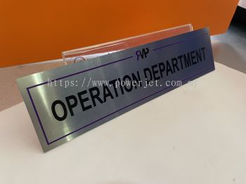 UV Direct Printing on Stainless Steel