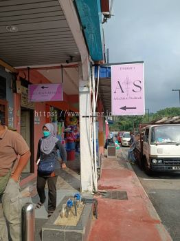 Outdoor Side Signboard for retail shop