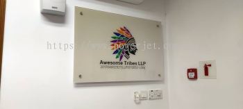 Indoor Acrylic Signage for Company Reception