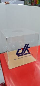 Lucky Draw Box with customized company Logo