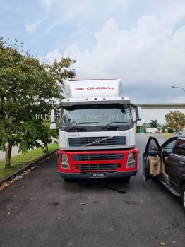 lorry office name sticker