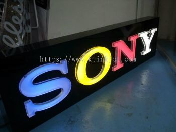 Sony 3D Light Box Signboard