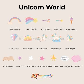 Combo Package - Unicorn World