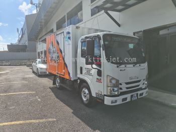 Lorry Sticker - LG Sticker + LG Lamination