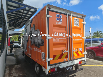 Lorry Sticker - LG Sticker + LG Lamination