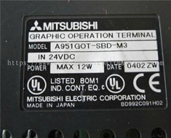 REPAIR MITSUBISHI GRAPHIC OPERATION TERMINAL HMI HTK270-M2 REPAIR Malaysia, Indonesia, Singapore