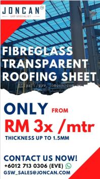 FRP TRANSLUCENT ROOFING SHEET