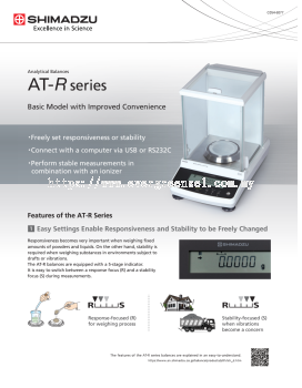 Shimadzu Analytical Balance ATY224R