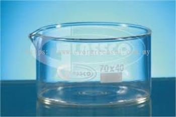 Glass Crystallizing Dish