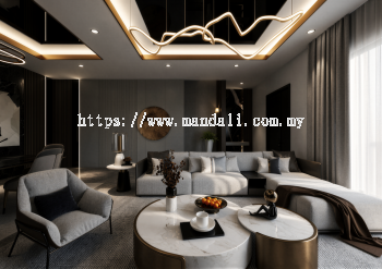 Living - Erica Residence @ Semi Detached | Interior Design in Selangor & KL Now