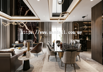 Living - Erica Residence @ Semi Detached | Interior Design in Selangor & KL Now