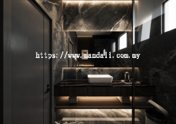 Bathroom - Erica Residence @ Semi Detached | Interior Design in Selangor & KL Now