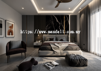 Master Bedroom - Erica Residence @ Semi Detached | Interior Design in Selangor & KL Now