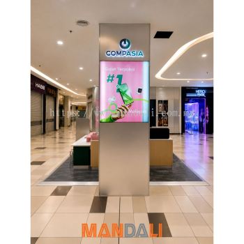Back View - CompAsia Kiosk @ KTCC Mall, Kuala Terengganu | Commercial Design | Renovation in Selangor