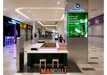 Side View (Right) - CompAsia Kiosk @ KTCC Mall, Kuala Terengganu | Commercial Design | Renovation in Selangor