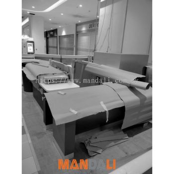 Installation Progress - CompAsia Kiosk @ KTCC Mall, Kuala Terengganu | Commercial Design | Renovation in Selangor
