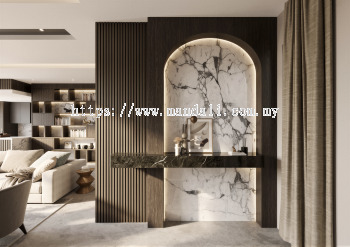 Foyer - Isola Villa @ Bungalow | Interior Design in Selangor & KL Now