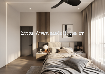 Bedroom - Isola Villa @ Bungalow | Interior Design in Selangor & KL Now