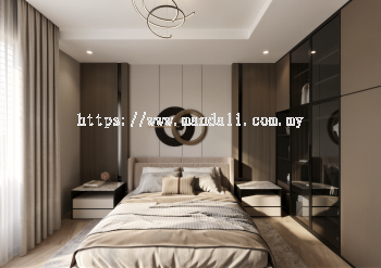 Bedroom - Isola Villa @ Bungalow | Interior Design in Selangor & KL Now