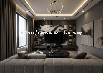 Study room - Isola Villa @ Bungalow | Interior Design in Selangor & KL Now