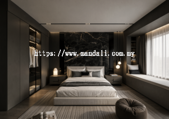 Master Bedroom - Isola Villa @ Bungalow | Interior Design in Selangor & KL Now