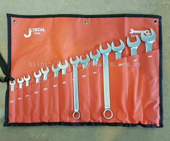 Jetech COM-S14A 8-24mm Chrome-Vanadium Combination Wrench ID999369  