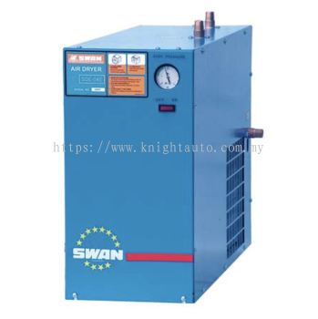 Swan SDE8E : Refrigerated Air Dryer, 10HP, Flow Rate 1200L/min, 40kg   
