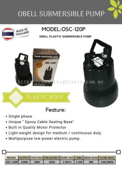 Obell OSC-120P Submersible Pump 
