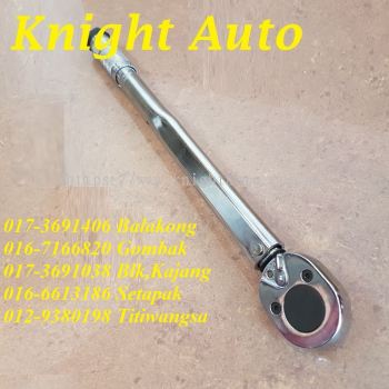 Torque Wrench 3/8''Dr , 19-110nm , Long: 295mm , Weight :0.8kgs ID31809