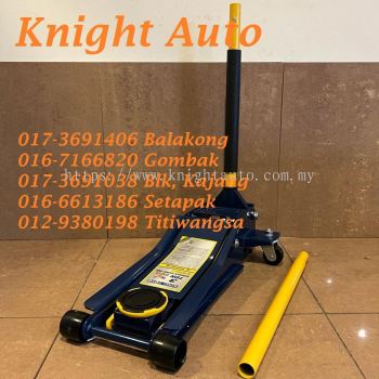 King Toyo 3Ton Low Profile Floor Hydraulic Jack Double Pump KTLFT-3T ID33109 / KTLFJ-3T ID35065
