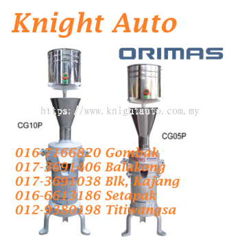 ORIMAS (CG05P / CG10P) Industrial High Speed Chili Grinding Machine S012