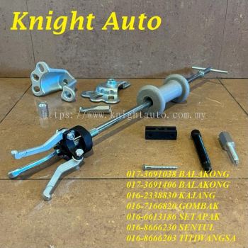KGT 19pcs Automotive Bearing Hub Puller Kit Axle Seal Pulling Tool Slide Hammer Puller Set ID37308