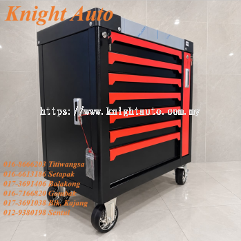 KGT 7 Drawers Tool Cabinet Chest (black & red coloR) ID38746