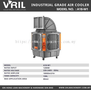 Vril industrial grade air cooler A18-W1