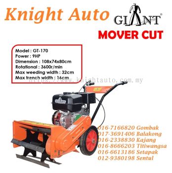 GIANT GT-170 MOVER CUT 9HP G002 ID39104