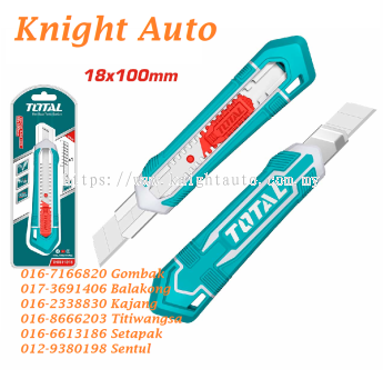 TOTAL THT511815 Snap-off Blade Knife With 1pcs SK5 Blade ID39131