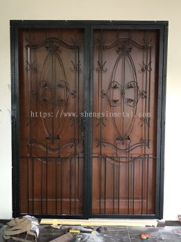 Wrought Iron - Both Side Open Door