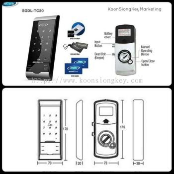 St Guchi Digital Lock TC-20