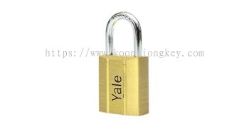 140.20 Yale V-Series Brass Padlock 20mm