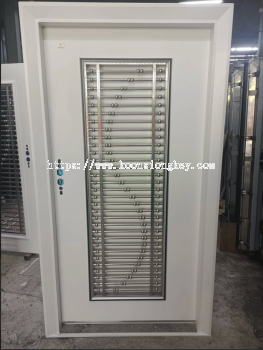 ASIA SAFETY DOOR 4X88 WHITE PI311 LH[OPEN IN]