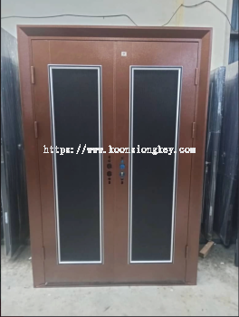 ASIA SAFETY DOOR 5X7 COPPER CR411 BLACK RH[OPEN OUT]