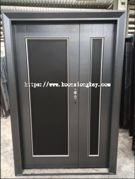 ASIA SAFETY DOOR 5X7 BLUE CR411 BLACK LH