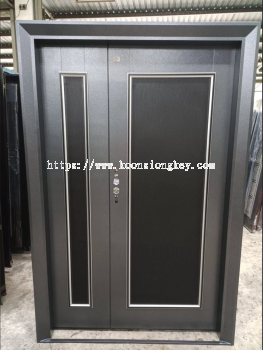 ASIA SAFETY DOOR 5X7 BLUE CR411 BLACK RH
