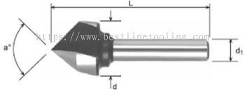 Parallel Shank Countersinks (HSS COBALT)